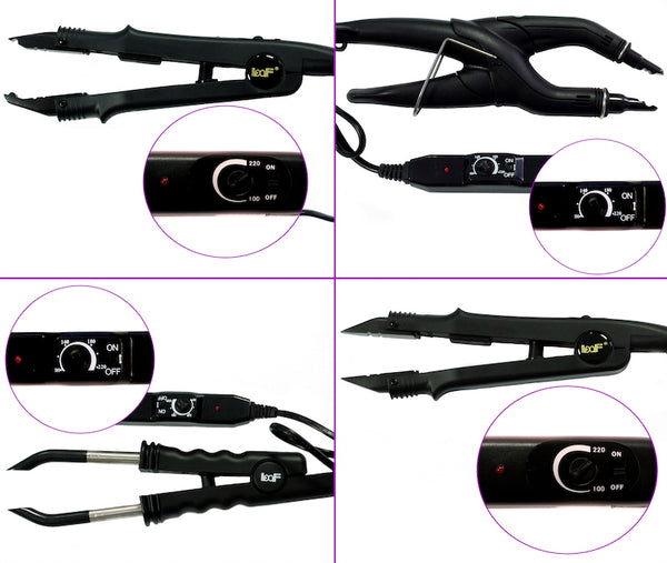 Fusion curling outlet iron