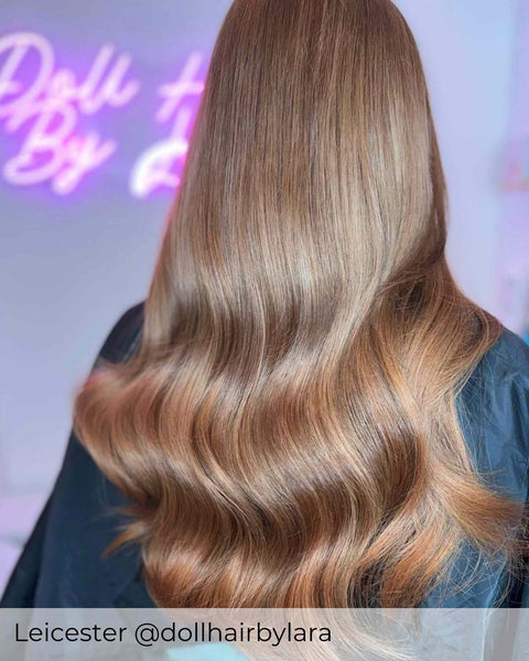 6 Rich Praline Weave Hair Extensions