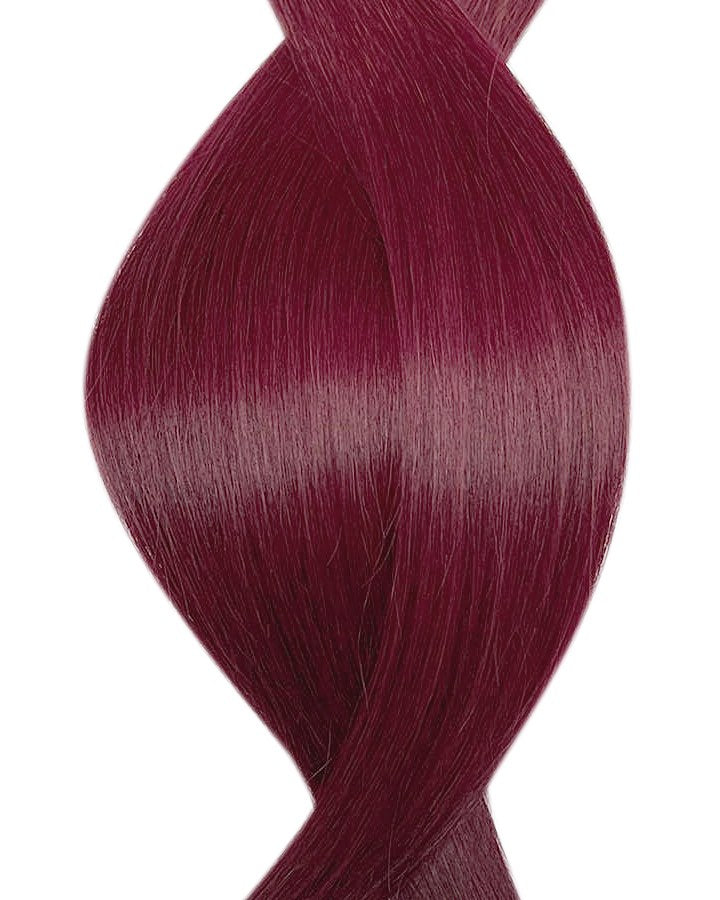 37 Royal Berry Micro Ring Hair Extensions