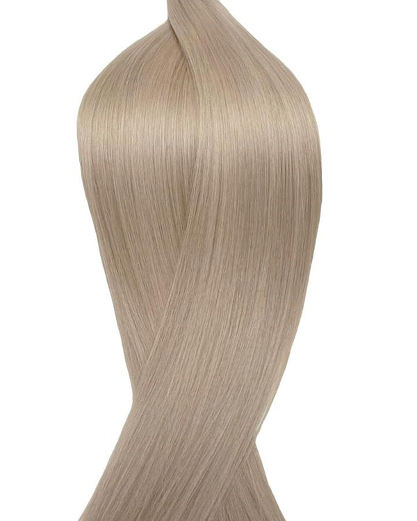 Human secret tape in hair extensions UK available in #60V violet blonde