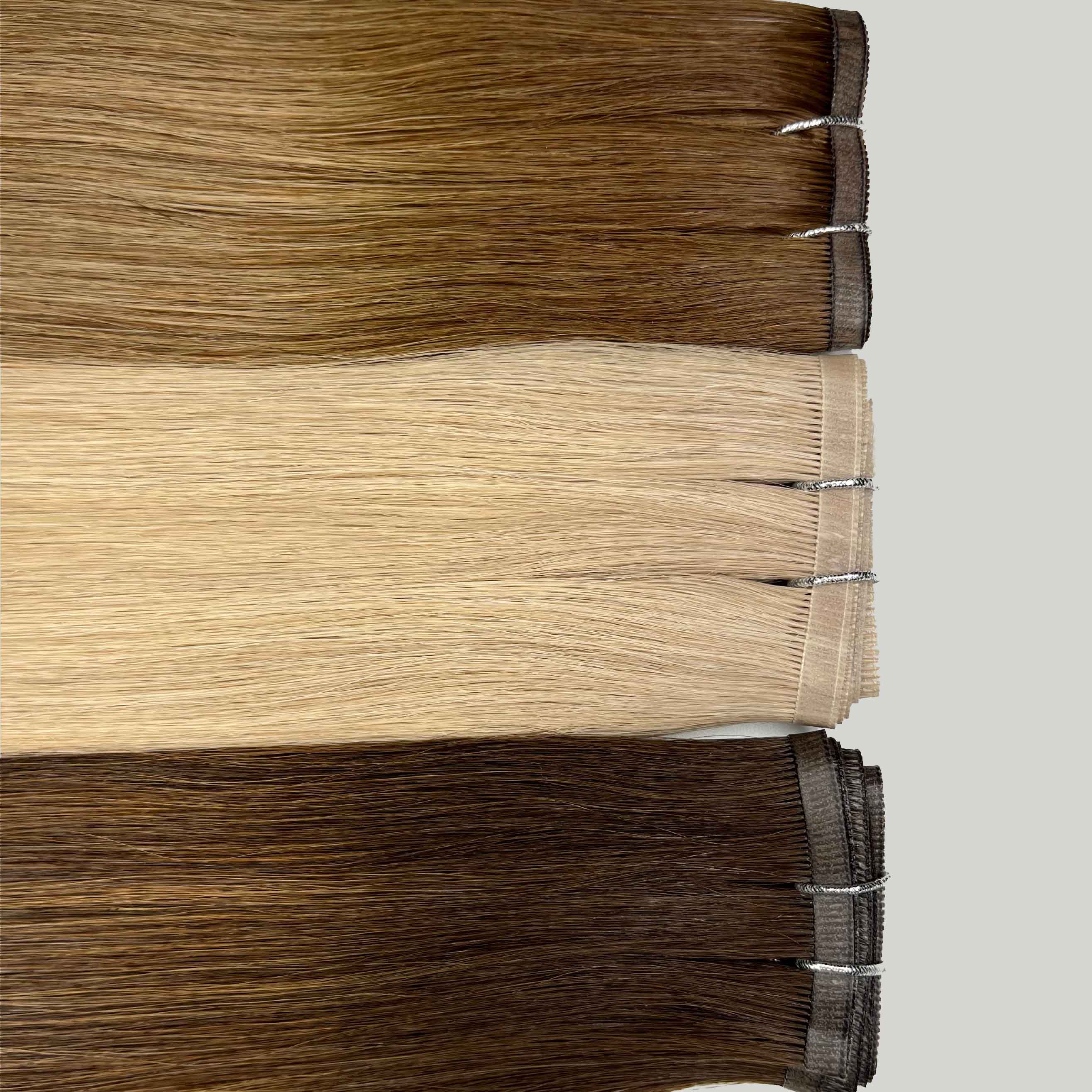 Dark Brown Tape Weft Hair Extensions – Viola Hair Extensions