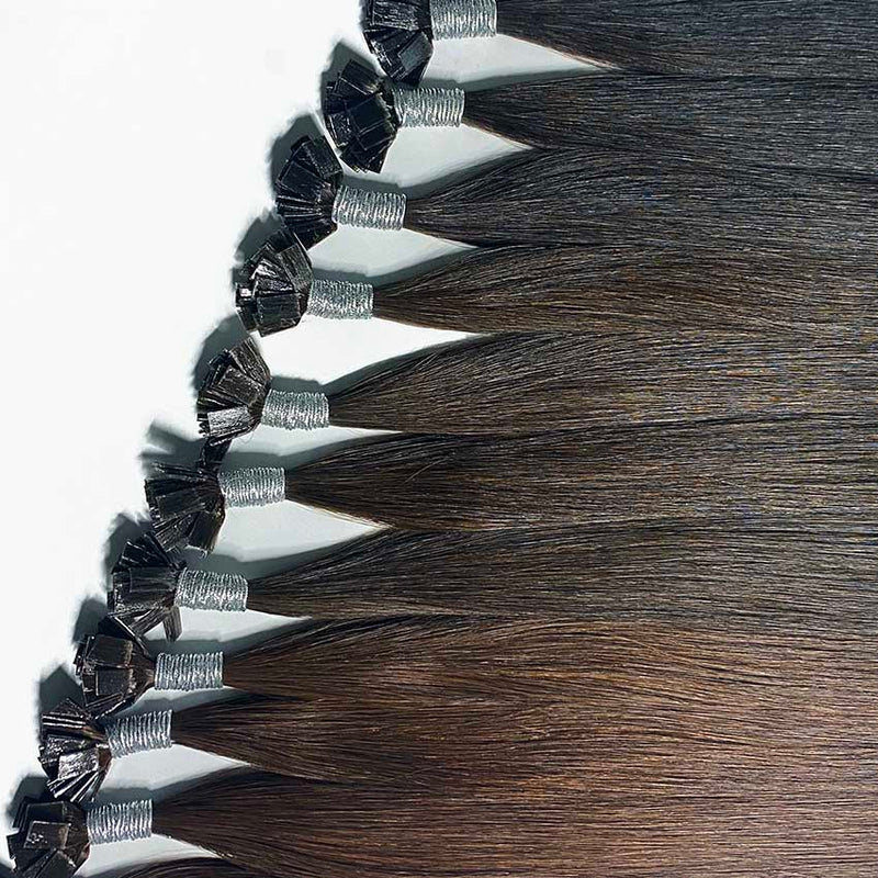 #T7/16 Cold Brew Pre-bonded Hair Extensions